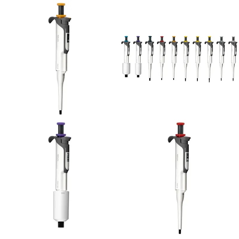 Lab Pipette Tip - Laborausrüstung Präzise Chemie-Einzelkanal-Mikropipette mit Manueller Einstellung