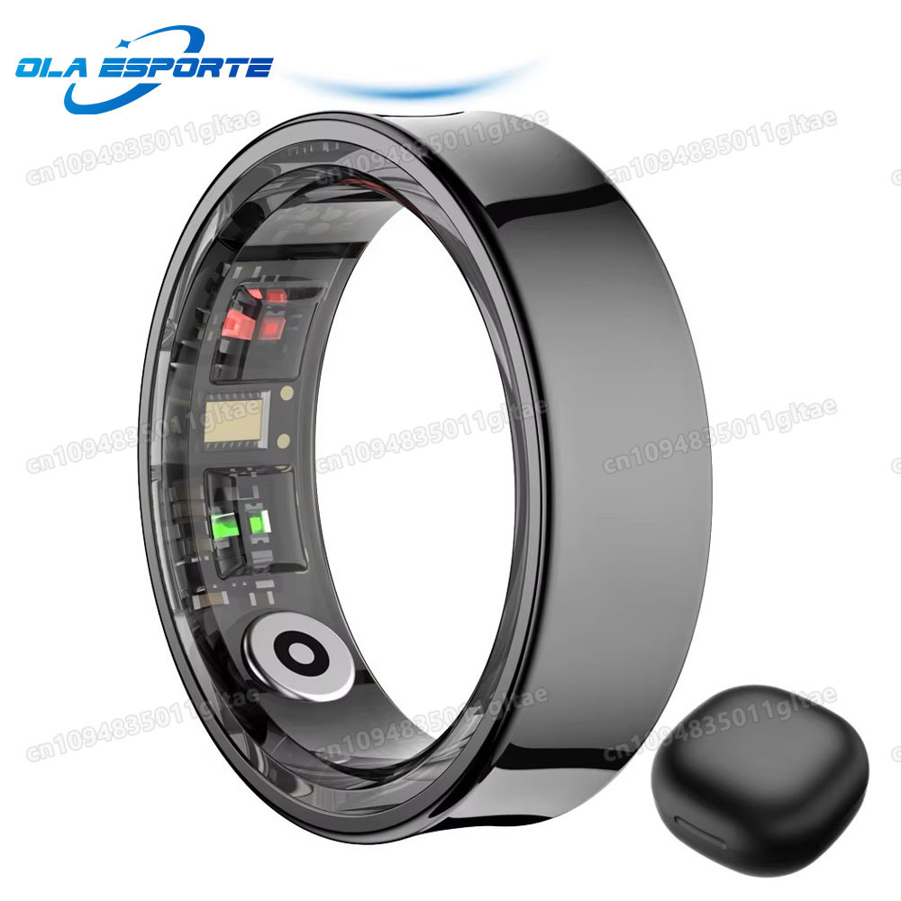 Blood Pressure Monitor - R10 Smart Ring mit Ladehülle für