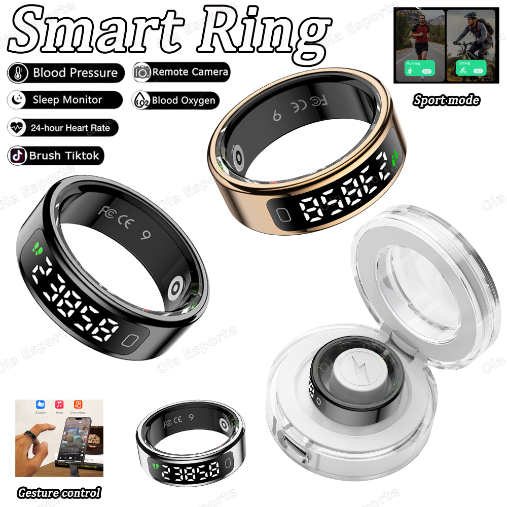 Blood Pressure Monitor - 2026 Neuer Smart Ring mit Display,