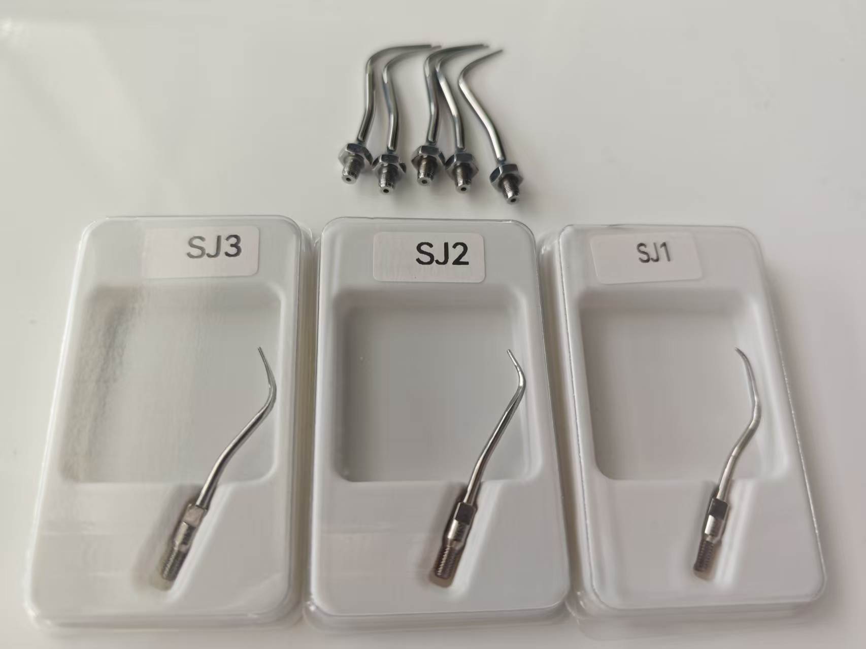 Dental Scaler Ultrasonic - 5 Stück Dental-Ultraschall-Scaler-Spitzen SJ1-SJ3 A1, multifunktional,