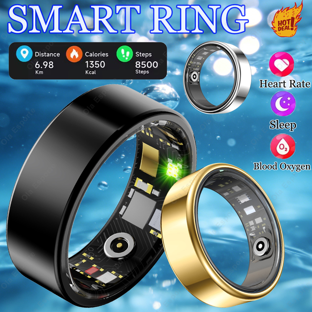 Blood Pressure Monitor - Neuer multifunktionaler Smart-Ring für Männer und