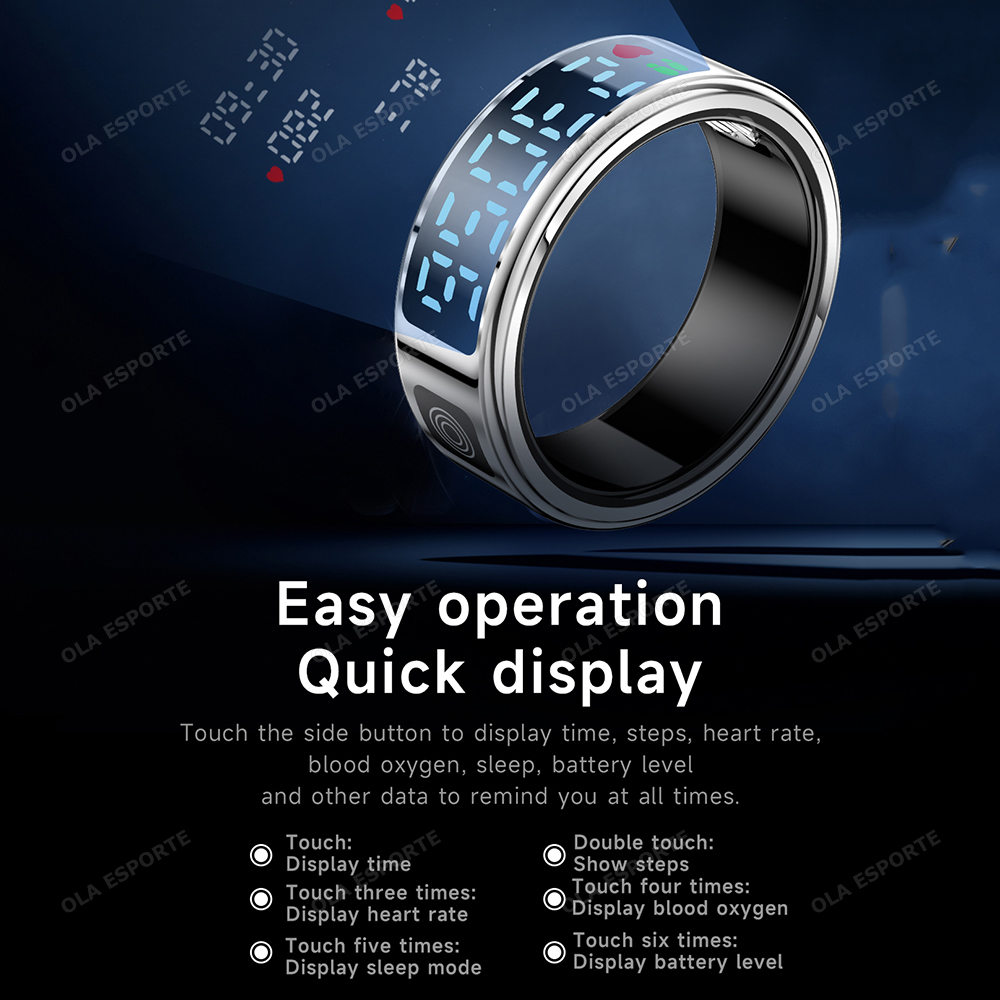 2026 Smart Ring mit Ladefach,  – Blood Pressure Monitor Bewertung und Preis