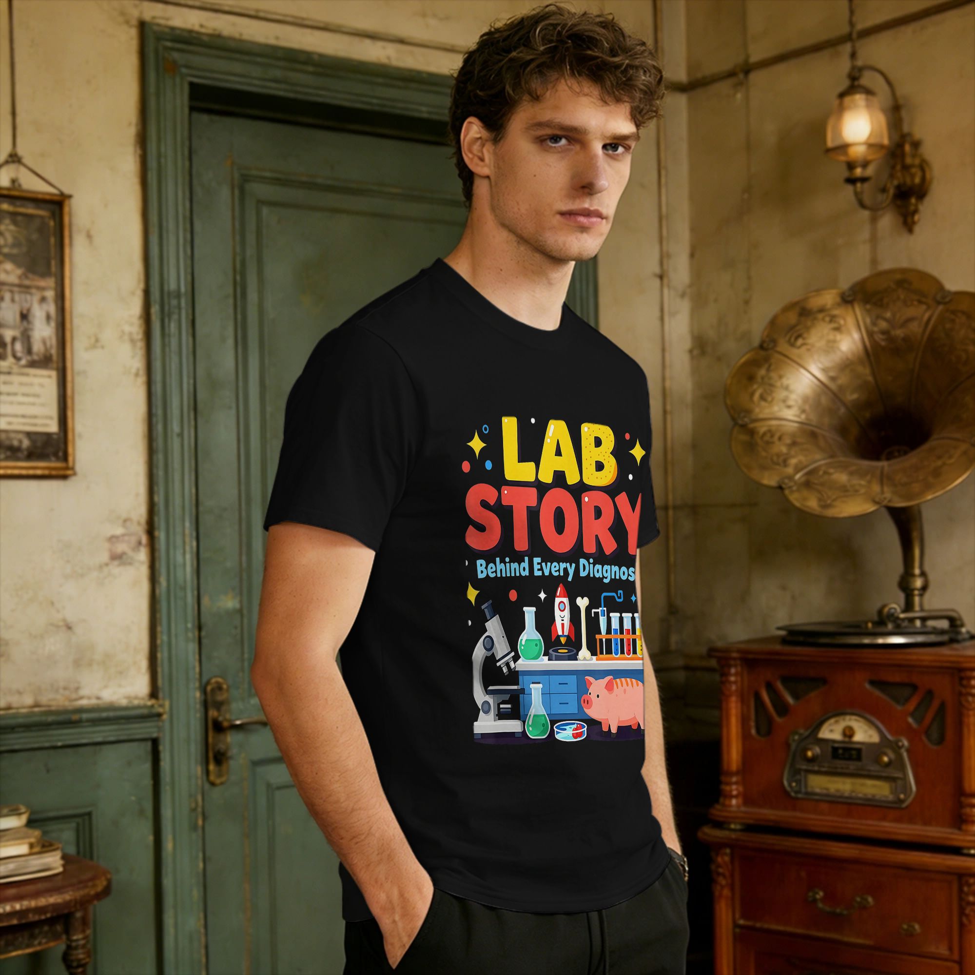 T-Shirts für Herren, Medical L – Medical Lab Technician Bewertung und Preis