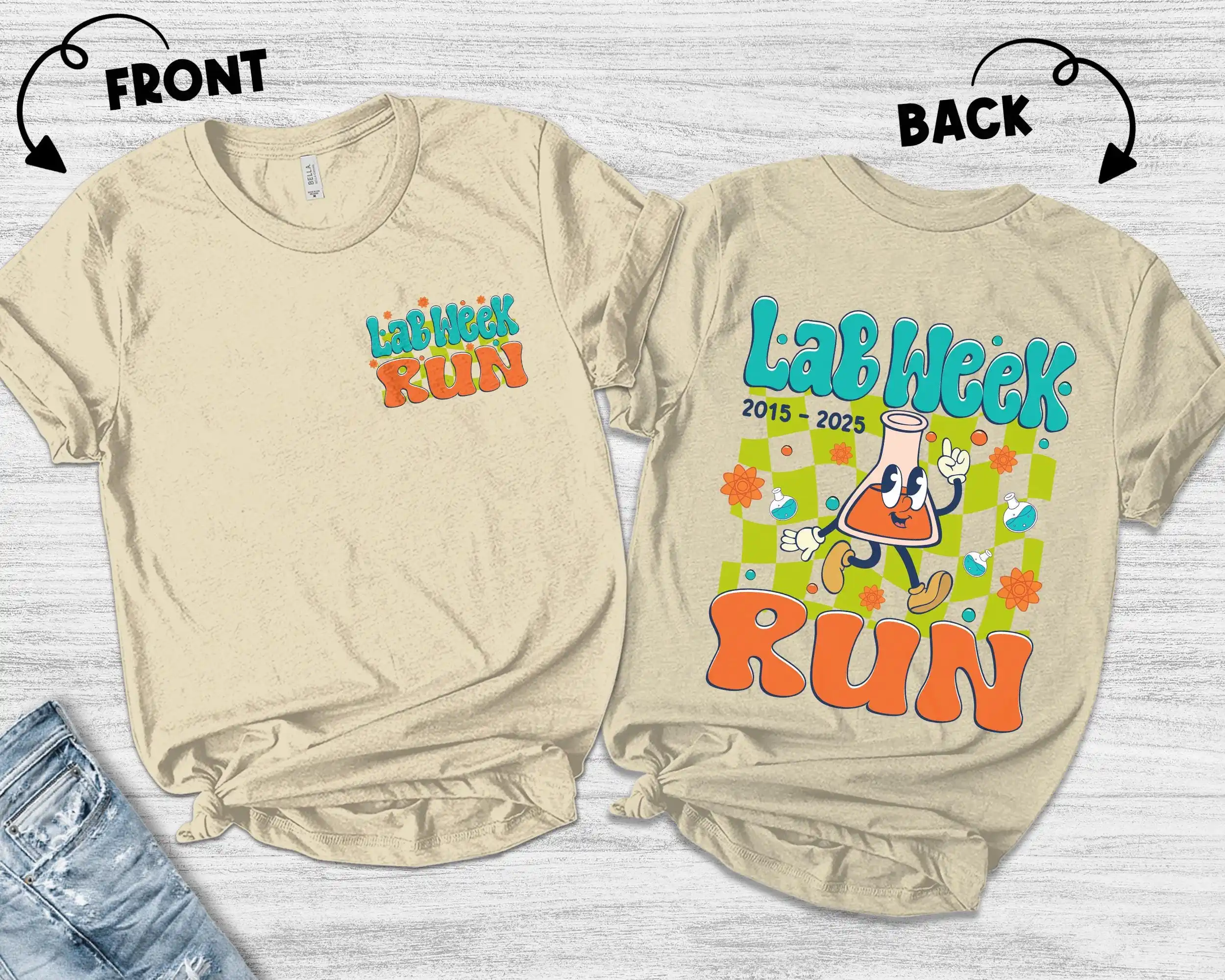 Retro Lab Week 2025 T-Shirt –  – Medical Lab Week 2025 Bewertung und Preis