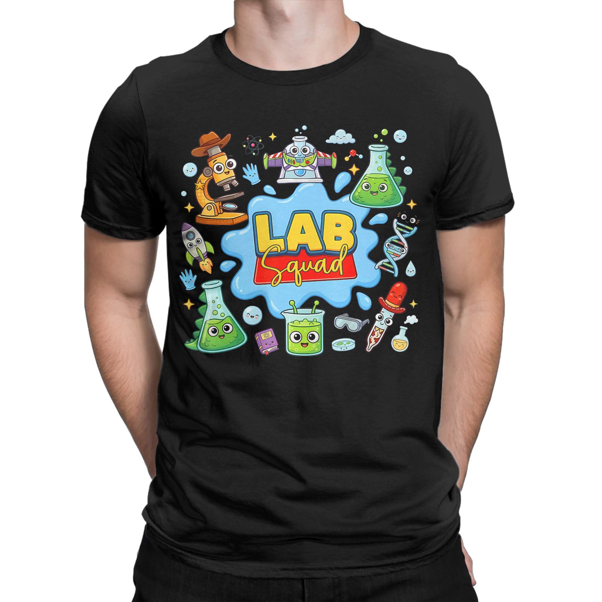 Herren-T-Shirts „Lab Squad Lab – Medical Lab Technician Bewertung und Preis