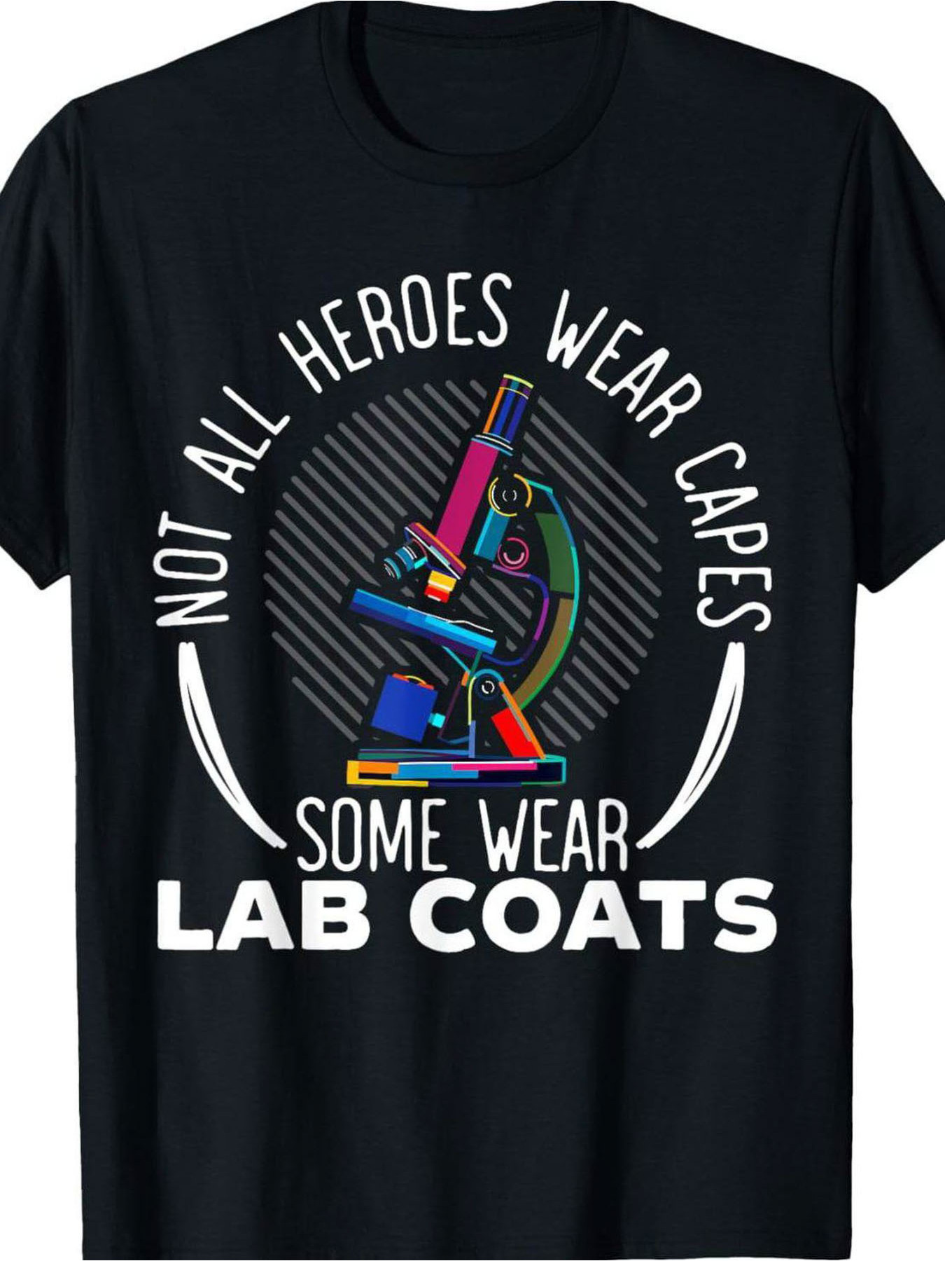 Schwarzes Herren-T-Shirt mit R – Medical Lab Technician Bewertung und Preis
