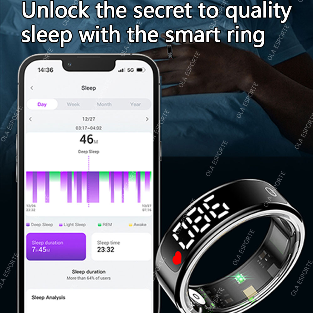 2026 Neuer Smart Ring mit Disp – Blood Pressure Monitor Bewertung und Preis