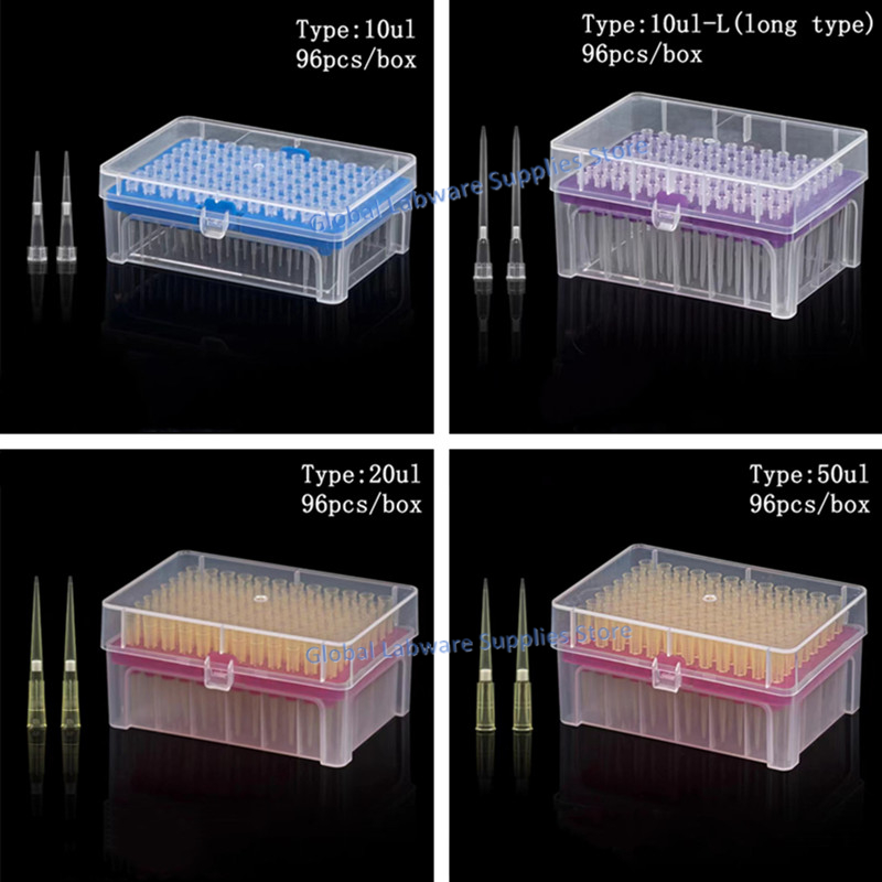 1Set Labor 10ul/10ul-L/20ul/50 – Lab Pipette Tip Bewertung und Preis
