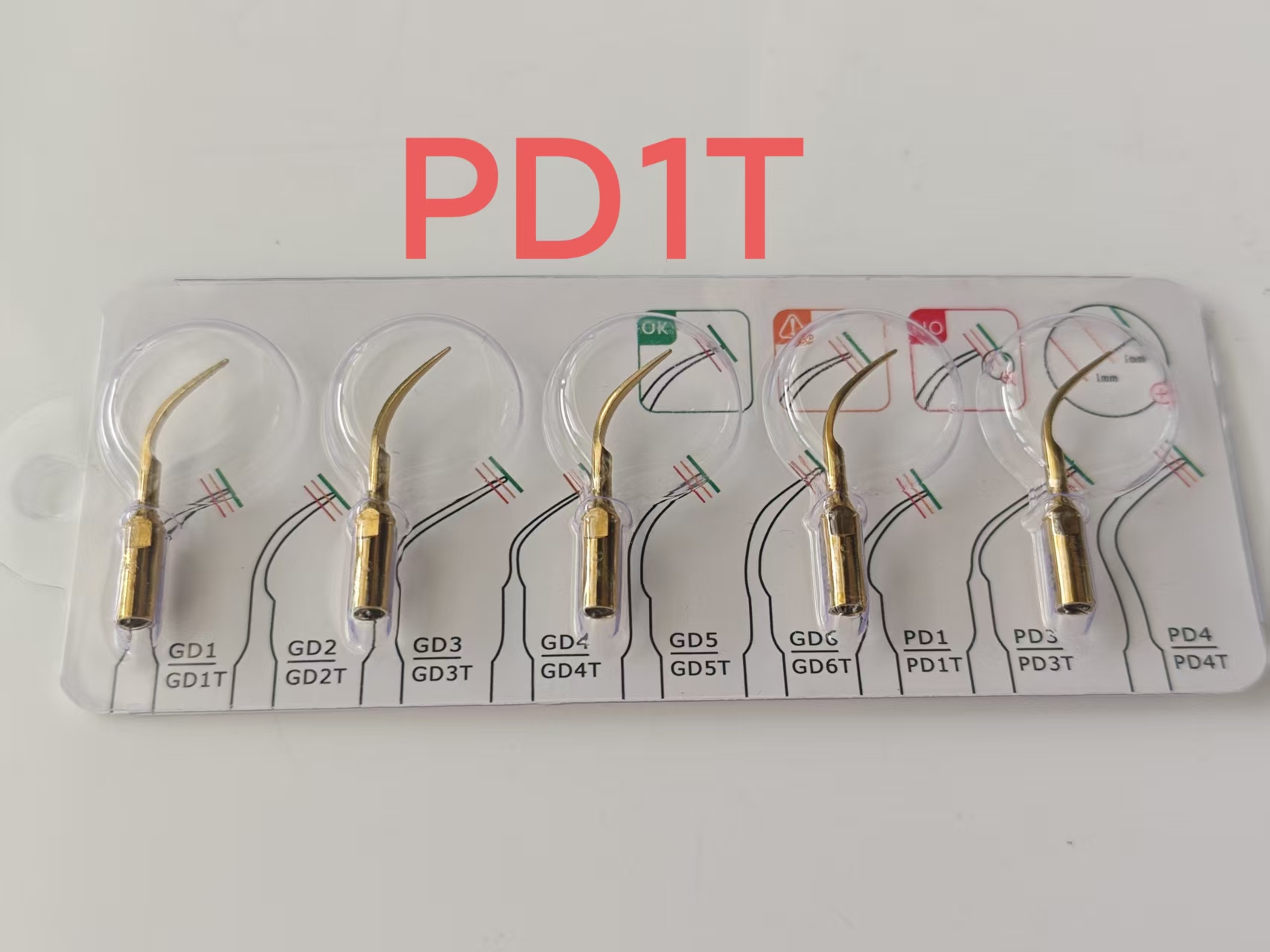 5 Stück Titan-Gold Dental-Ultr – Dental Scaler Ultrasonic Bewertung und Preis