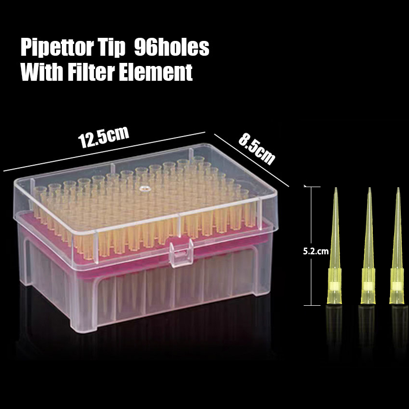 200ul 96 Löcher Kunststoff Pip – Lab Pipette Tip Bewertung und Preis
